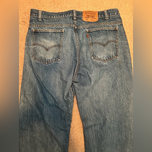 VINTAGE 90’s 505 Levi’s Orange Tab Men’s 38x31 - Picture 6 of 6